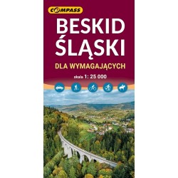 Beskid Śląski dla wymagających mapa skala 1 : 25 000 motyleksiazkowe.pl