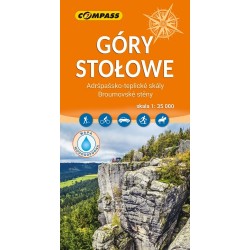 Góry Stołowe mapa laminowana skala 1 : 35 000 motyleksiazkowe.pl