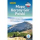 Mapa Korony Gór Polski mapa wodoodporna motyleksiazkowe.pl