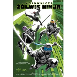 Wojnownicze żółwie ninja Tom 1  Aaron Jason (scenariusz), Joelle Jones (rysunki) motyleksiazkowe.pl