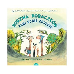 Rodzina Robaczków robi sobie zdjęcie Jennifer Frank motyleksiazkowe.pl