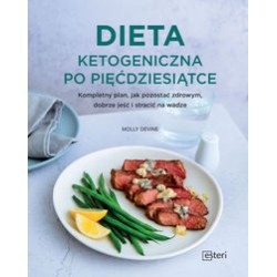 Dieta ketogeniczna po pięćdziesiątce Molly Devine motyleksiazkowe.pl