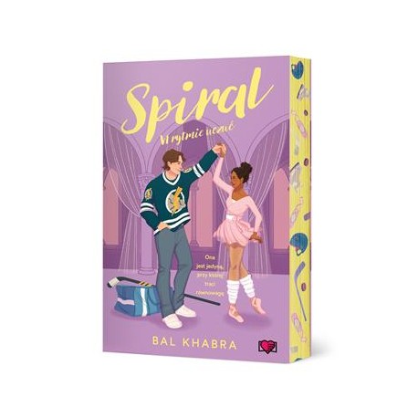 Spiral. W rytmie uczuć /barwione brzegi Bal Khabra motyleksiazkowe.pl