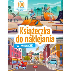 W mieście Książeczka do naklejania