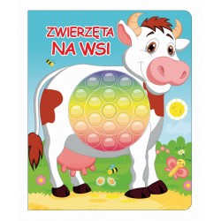 Zwierzęta na wsi. Książka sensoryczna motyleksiazkowe.pl
