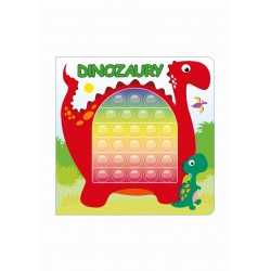 Dinozaury. Książka sensoryczna Skawiński Jacek, Żukowski Jarek motyleksiazkowe.pl