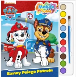 Psi Patrol. Maluję bo Lubię część 1. Barwy Psiego Patrolu