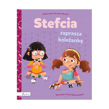 Stefcia zaprasza koleżankę Aleksandra Struska-Musiał motyleksiazkowe.pl