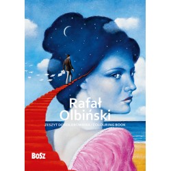 Rafał Olbiński. Zeszyt do kolorowania Edyta Niemiec-Szywała motyleksiazkowe.pl