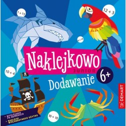 Naklejkowo Junior 6+ Dodawanie Borchard Anna motyleksiazkowe.pl