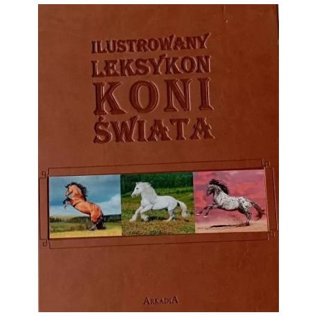 Ilustrowany leksykon koni Patrycja Zarawska Ewa Walkowicz motyleksiazkowe.pl