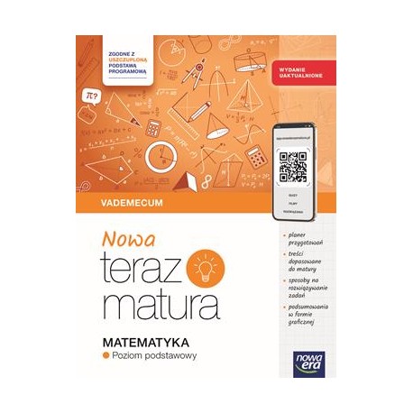 Nowa teraz matura 2026 Matematyka Vademecum zakres podstawowy motyleksiazkowe.pl