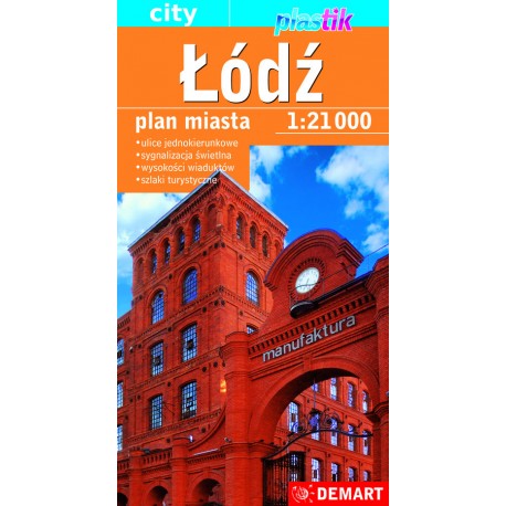 Łódź Plan miasta motyleksiazkowe.pl