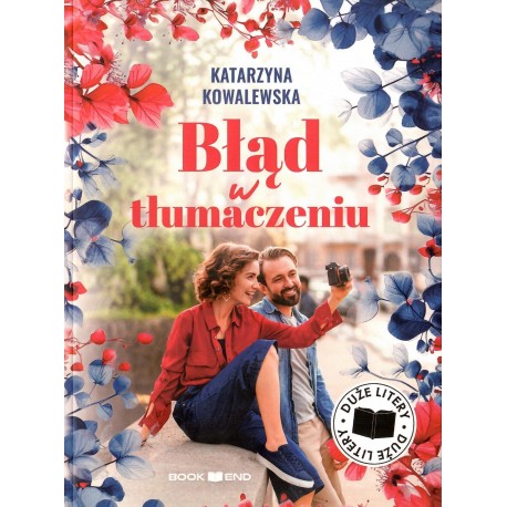 Błąd w tłumaczeniu (Duże litery) Katarzyna Kowalewska motyleksiazkowe.pl