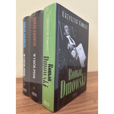 PAKIET R. Dmowski BIOGRAFIA+WYBÓR PISM T1+T2 Roman Dmowski, Krzysztof Kawalec motyleksiazkowe.pl