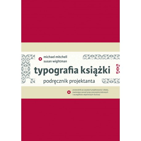 Typografia książki Podręcznik projektanta motyleksiazkowe.pl
