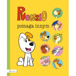 Reksio pomaga innym Maria Szarf motyleksiazkowe.pl