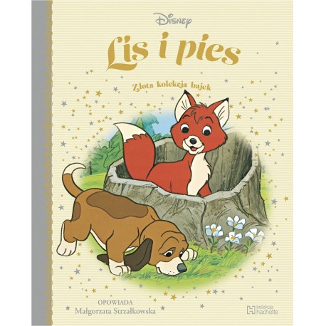 Lis i pies Złota kolekcja bajek Małgorzata Strzałkowska motyleksiazkowe.pl