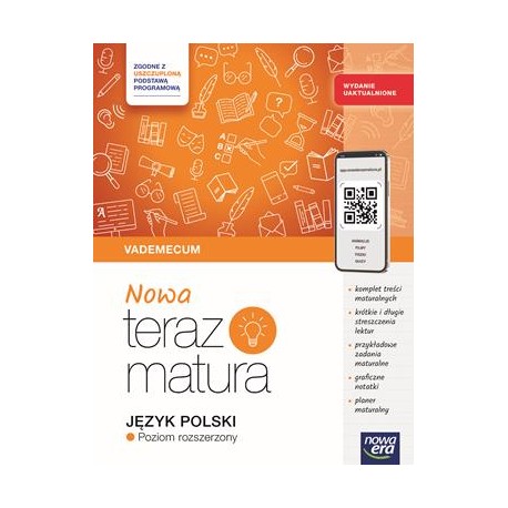 Nowa teraz matura 2026 Matematyka Vademecum zakres rozszerzony motyleksiazkowe.pl