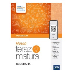 Nowa teraz matura 2026 Geografia Vademecum zakres rozszerzony motyleksiazkowe.pl