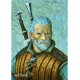 Puzzle The Witcher Geralt & Vincent Van Gogh (1000 elementów) praca zbiorowa motyleksiazkowe.pl