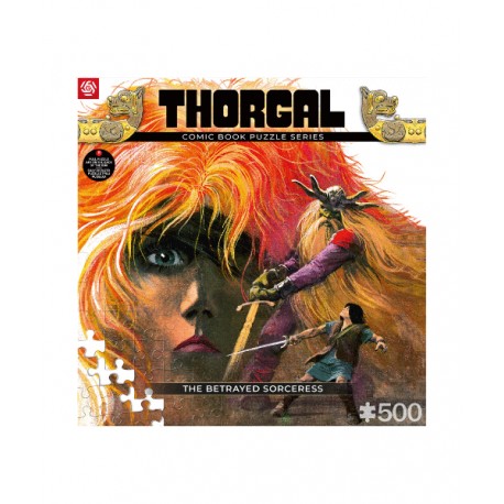 Thorgal The Betrayed Sorceress Puzzles (500 elementów) praca zbiorowa motyleksiazkowe.pl