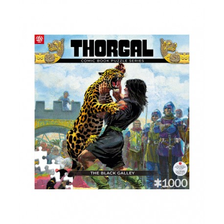 Puzzle Comic Book Puzzle: Thorgal Czarna Galera / The Black Galley (1000 elementów) Good Loot motyleksiazkowe.pl