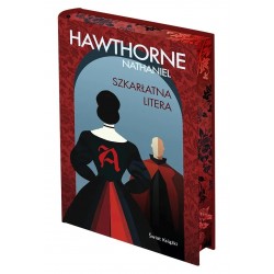 Szkarłatna litera / barwione brzegi Hawthorne Nathaniel motyleksiazkowe.pl