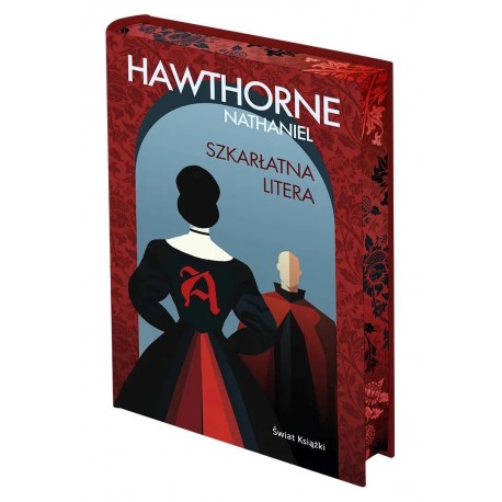 Szkarłatna litera / barwione brzegi Hawthorne Nathaniel motyleksiazkowe.pl