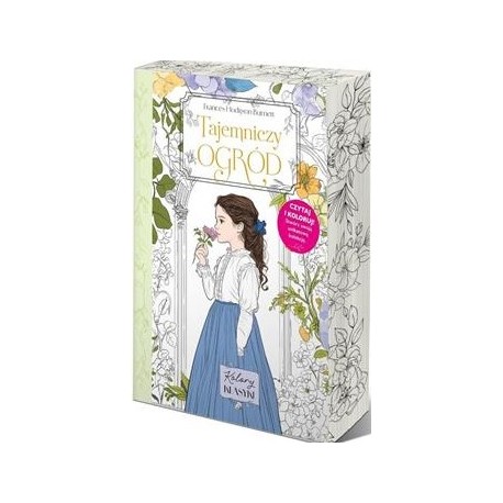 Tajemniczy ogród /Kolory Klasyki Frances Hodgson Burnett motyleksiazkowe.pl