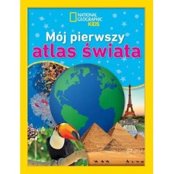 National Geographic Kids Mój pierwszy atlas świata motyleksiazkowe.pl