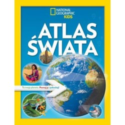 National Geographic Kids Atlas świata motyleksiazkowe.pl