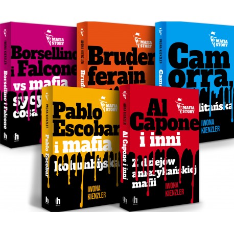 Pakiet Mafia Story Iwona Kienzler motyleksiazkowe.pl