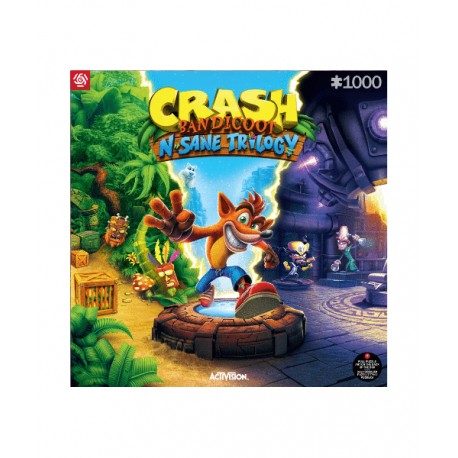 Puzzle Gaming Puzzle: Crash Bandicoot N. Sane Trilogy (1000 elementów) Good Loot motyleksiazkowe.pl