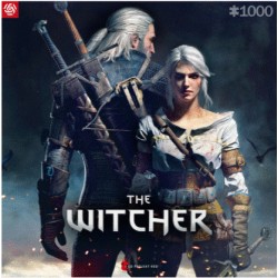 Gaming Puzzle: The Witcher (Wiedźmin) Geralt & Ciri (1000 elementów)