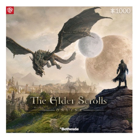 Gaming Puzzle: The Elder Scrolls Online Elsweyr (1000 elementów) Good Loot motyleksiazkowe.pl