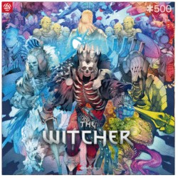 Gaming Puzzle: The Witcher (Wiedźmin) Monster Faction (500 elementów)