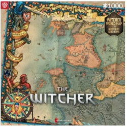Gaming Puzzle: The Witcher (Wiedźmin) The Northern Kingdoms (1000 elementów)