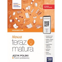 Nowa teraz matura 2026 Język polski Vademecum zakres podstawowy motyleksiazkowe.pl