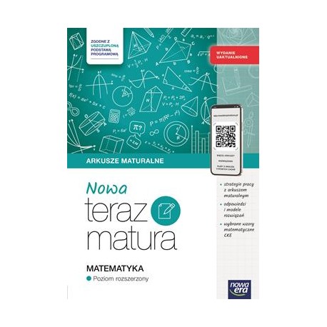 Nowa teraz matura 2026 Matematyka Arkusze maturalne zakres rozszerzony  motyleksiazkowe.pl