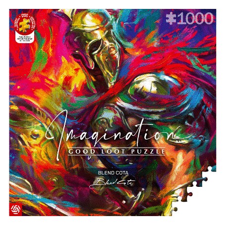 Imagination Puzzle: Blend Cota The Illyrian Warrior / Iliryjski Wojownik (1000 elementów) Good Loot motyleksiazkowe.pl