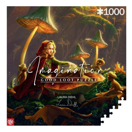 Imagination Puzzle: Laura Diehl From Acorns / Żołędziowa wróżka (1000 elementów) Good Loot motyleksiazkowe.pl