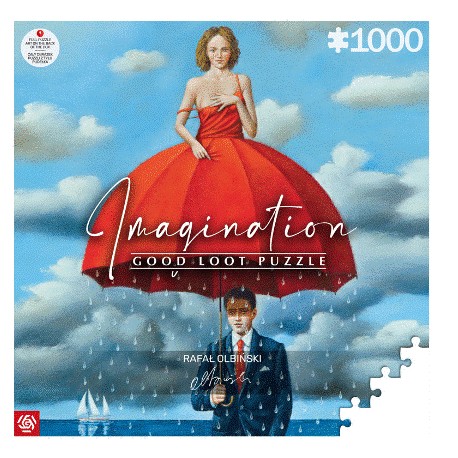 Imagination Puzzle: Rafał Olbiński Defence Against Banality (1000 elementów) Good Loot motyleksiazkowe.pl