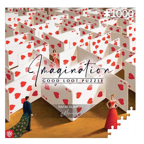 Imagination Puzzle: Rafał Olbiński Defence Excessive Meticulousness (1000 elementów) Good Loot motyleksiazkowe.pl
