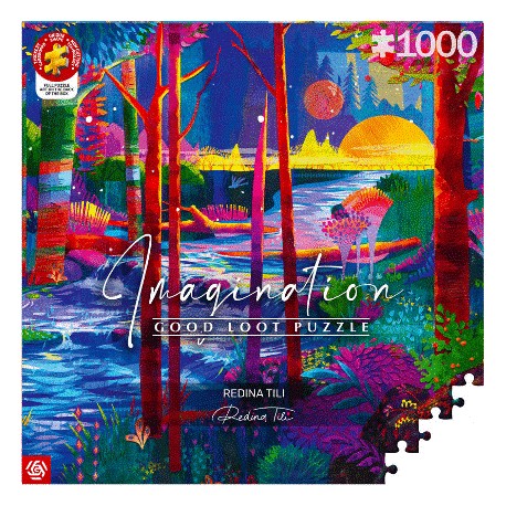 Imagination Puzzle: Redina Tili Sleeping Giants / Śpiące Olbrzymy (1000 elementów) Good Loot motyleksiazkowe.pl