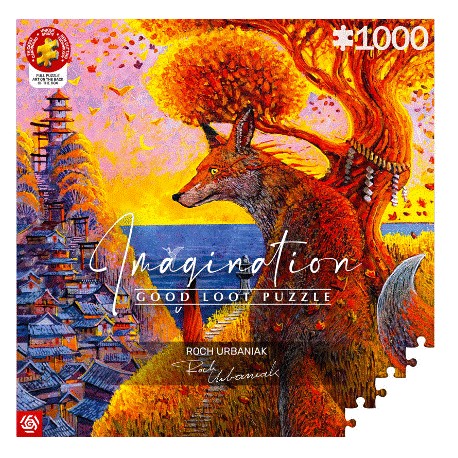 Imagination Puzzle: Roch Urbaniak Benkei (1000 elementów) Good Loot motyleksiazkowe.pl