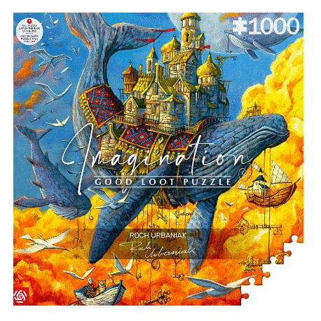 Imagination Puzzle: Roch Urbaniak Klucznik / Keymaster (1000 elementów) Good Loot motyleksiazkowe.pl