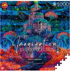 Imagination Puzzle: Roch Urbaniak Twierdza Pani Kruków (1000 elementów)