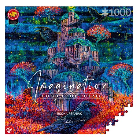 Imagination Puzzle: Roch Urbaniak Twierdza Pani Kruków (1000 elementów) Good Loot motyleksiazkowe.pl