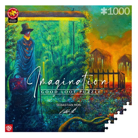 Imagination Puzzle: Sebastian Moń Stationary Traveller II (1000 elementów) Good Loot motyleksiazkowe.pl